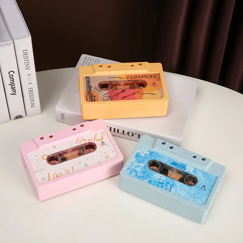 Retro Tape Music Box. Simulation Tape Music Box Ornaments. Personalized Fashion Study Desktop Decoration, Girls Children Gift
Retro Tape Music Box. Simulation Tape Music Box Ornaments. Personalized Fashion Study Desktop Decoration, Girls Children Gift