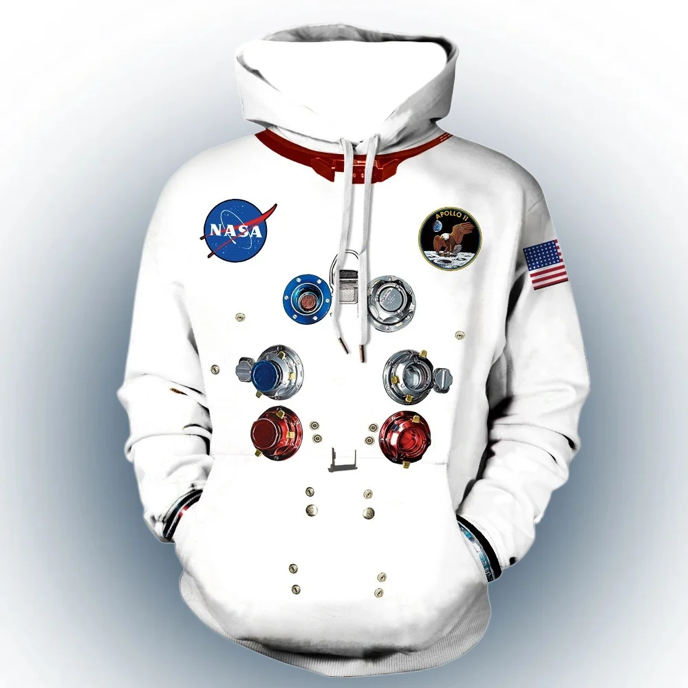 2025/26 Последние популярные толстовки Y2k Astronaut Street Trend 3D осень/зима для взрослых, мужские и женские толстовки с большими карманами
2025/26 Последние популярные толстовки Y2k Astronaut Street Trend 3D осень/зима для взрослых, мужские и женские толстовки с большими карманами