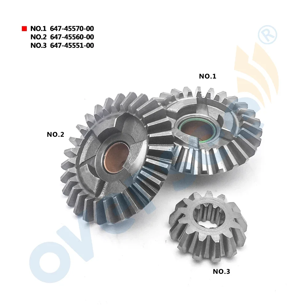 Gear Kit 647-45560 647-45551 647-45570 for Yamaha Boat Motor 2-stroke 6HP 8HP Engine Parts
Gear Kit 647-45560 647-45551 647-45570 for Yamaha Boat Motor 2-stroke 6HP 8HP Engine Parts