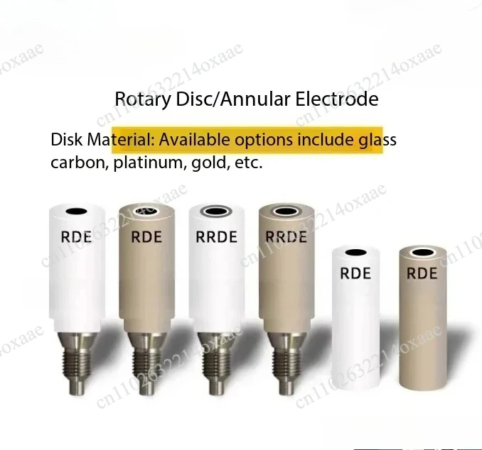 Premium 5mm Glassy Carbon Rotating Disc Electrode for RDE, Compatible with PINE Rotating Device for Electrochemical Testing
Premium 5mm Glassy Carbon Rotating Disc Electrode for RDE, Compatible with PINE Rotating Device for Electrochemical Testing