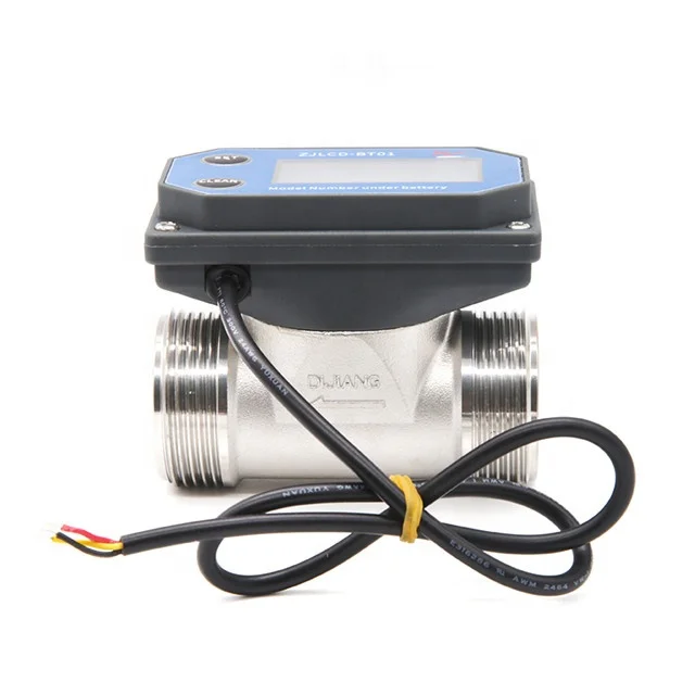 SEA DIJIANG ZJSUS-BT01-DN50 Totalizer Counter Flow Meter Stainless Steel 2'' Male Port Fluid Turbine Water Flow Sensor 60-1100L
SEA DIJIANG ZJSUS-BT01-DN50 Totalizer Counter Flow Meter Stainless Steel 2'' Male Port Fluid Turbine Water Flow Sensor 60-1100L