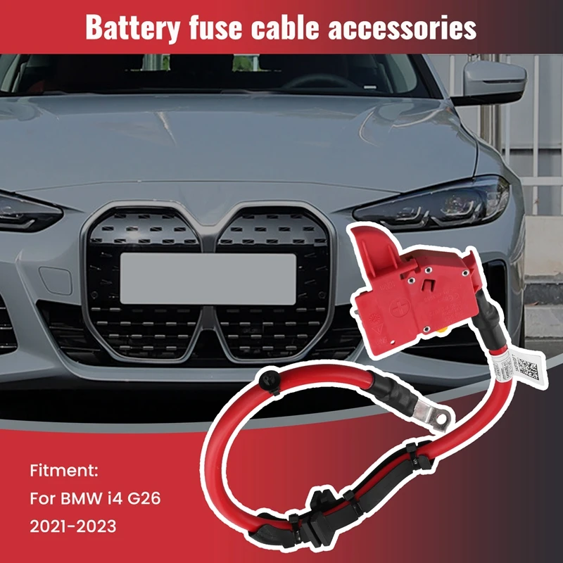 61125A68282 Кабель предохранителя положительной батареи для BMW I4 G26 2021-2023, автомобильные аксессуары, разъем батареи, кабель предохранителя 5A68282
61125A68282 Кабель предохранителя положительной батареи для BMW I4 G26 2021-2023, автомобильные аксессуары, разъем батареи, кабель предохранителя 5A68282
