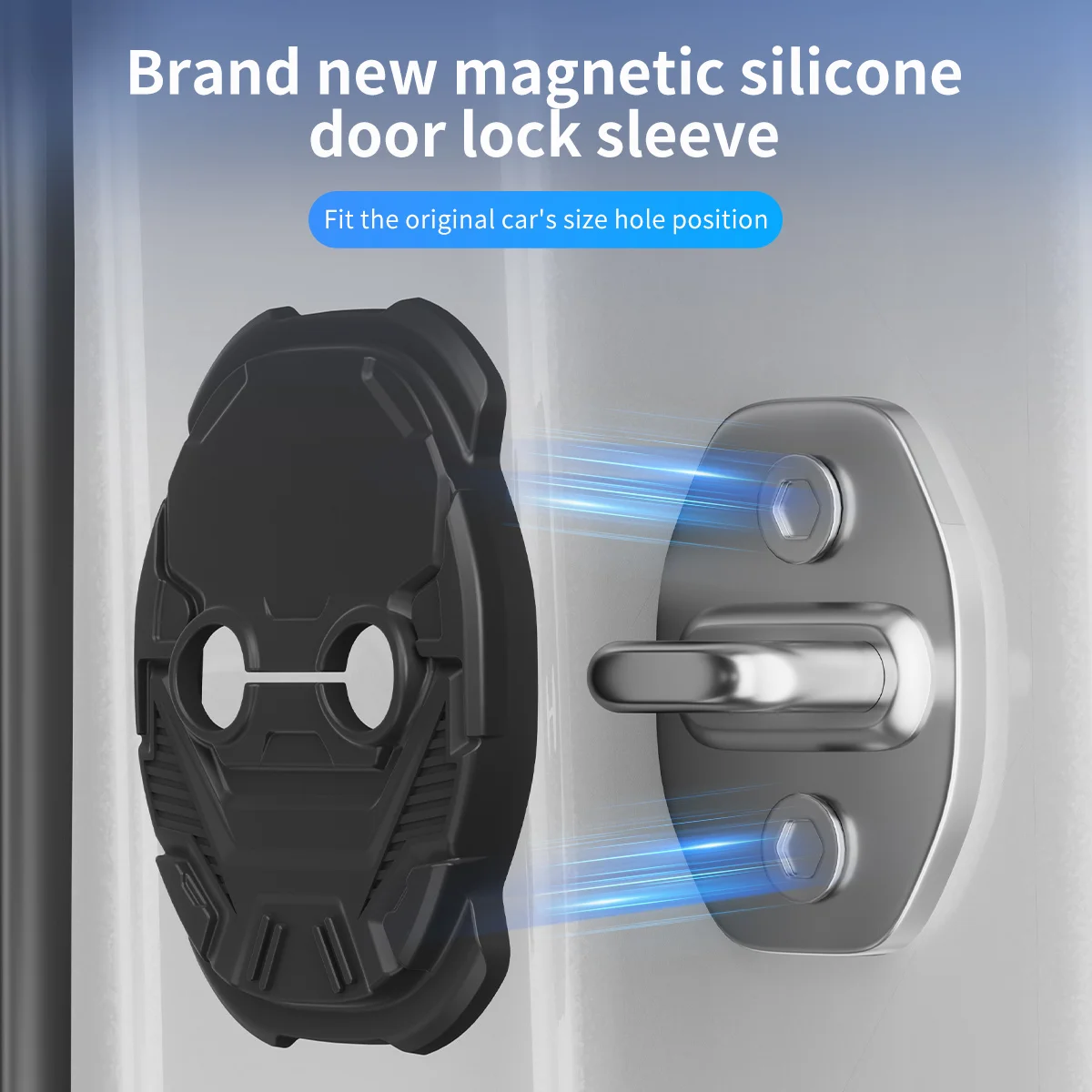 4Pcs Car Door Latch Protector For BAIC EU ET Silicone Anti-Collision Cushion Noise Reduction Guard Black
4Pcs Car Door Latch Protector For BAIC EU ET Silicone Anti-Collision Cushion Noise Reduction Guard Black