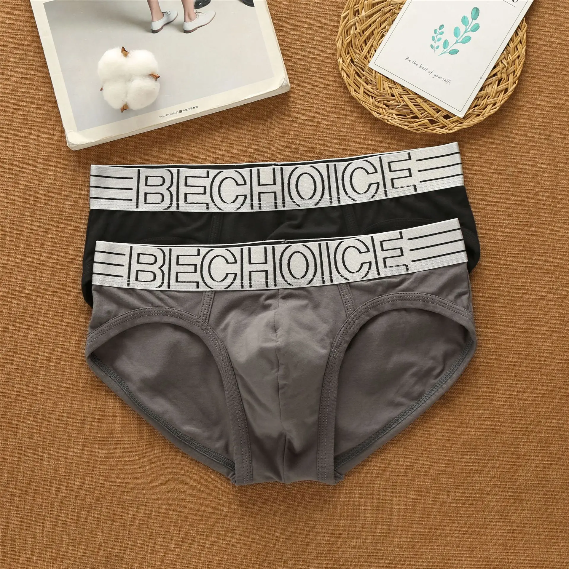 Мужские трусы BECHOICE, Молодежные хлопковые трусы с заниженной талией, модное удобное нижнее белье
Мужские трусы BECHOICE, Молодежные хлопковые трусы с заниженной талией, модное удобное нижнее белье