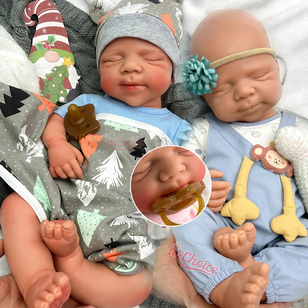 20Inch Visible Veins Pascale Flexible Silicone Reborn Baby Girl/Boy Soft Touch Feeling Sleeping Doll Therapeutic Companion
20Inch Visible Veins Pascale Flexible Silicone Reborn Baby Girl/Boy Soft Touch Feeling Sleeping Doll Therapeutic Companion