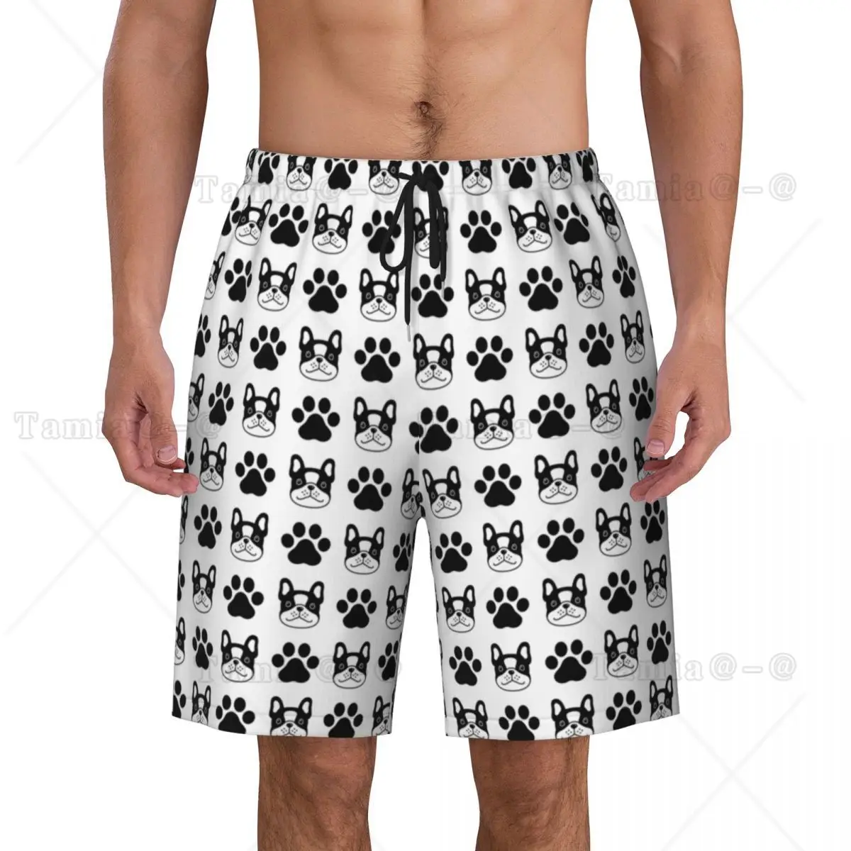 Cute French Bulldog Paw Boardshorts Men Quick Dry Board Shorts Pet Dog Swim Trunks Custom Print Bathing Suits
Cute French Bulldog Paw Boardshorts Men Quick Dry Board Shorts Pet Dog Swim Trunks Custom Print Bathing Suits