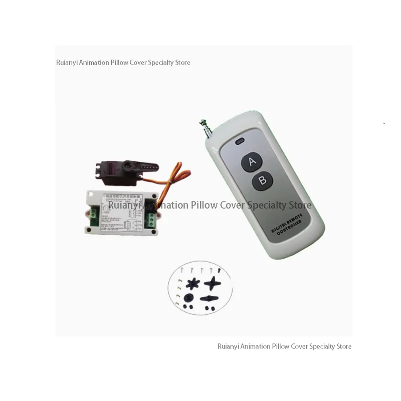 AB key remote control servo controller 90 degree control MG996 servo SG90 servo 12V power supply version
AB key remote control servo controller 90 degree control MG996 servo SG90 servo 12V power supply version