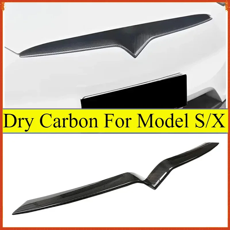 For Tesla Model S/X Real Dry Carbon Fiber Front Center Mesh Grille Grill Cover Radiator Strip Trim Decoration 2016-2021 boky kit
For Tesla Model S/X Real Dry Carbon Fiber Front Center Mesh Grille Grill Cover Radiator Strip Trim Decoration 2016-2021 boky kit