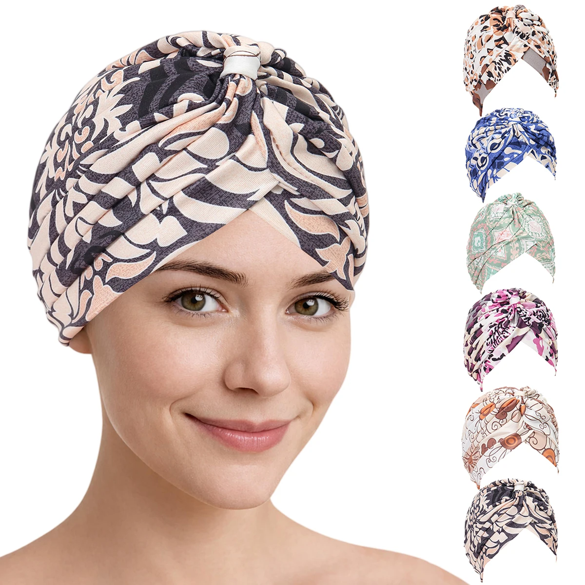 2026 New Print Women Muslim Hijabs Instant Turban Hats Head Wraps Soft Strech Hijab Hats Breathable Chemo Cap For Ladies Girls
2026 New Print Women Muslim Hijabs Instant Turban Hats Head Wraps Soft Strech Hijab Hats Breathable Chemo Cap For Ladies Girls