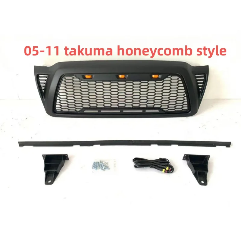 High Quality Pickup Truck Front Grille Exterior Upgrade Accessories Fit Tacoma 2005-2011
High Quality Pickup Truck Front Grille Exterior Upgrade Accessories Fit Tacoma 2005-2011