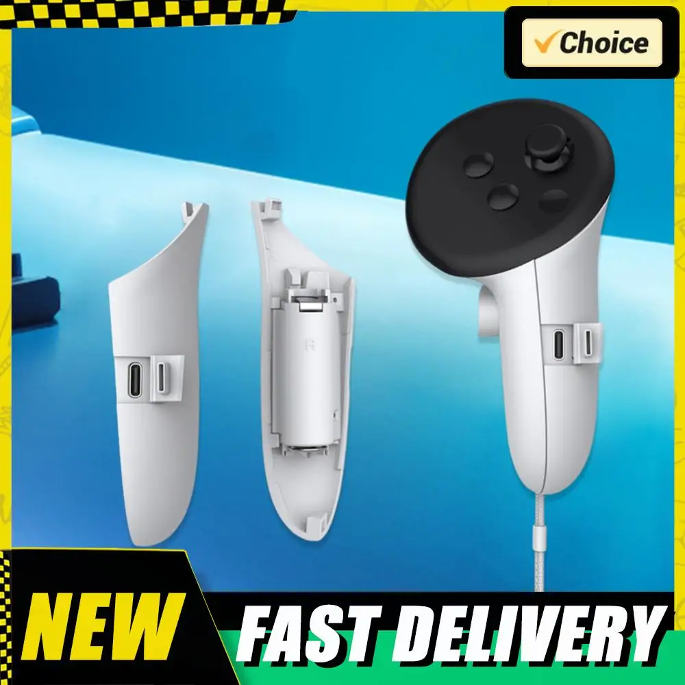 Аккумуляторный блок для контроллеров VR (правый/левый) и крышка для зарядки для контроллеров VR-гарнитуры Meta Quest 3S/3
Аккумуляторный блок для контроллеров VR (правый/левый) и крышка для зарядки для контроллеров VR-гарнитуры Meta Quest 3S/3