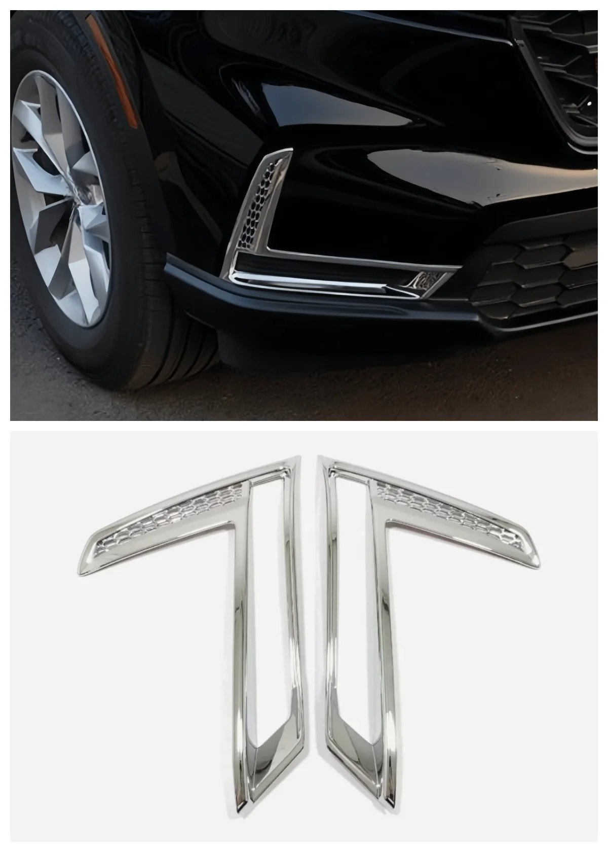 Suitable for Honda CRV 2023 2024 front fog lamp Rear fog lamp Big eyebrow lamp ABS decoration Auto Parts carbon fibre silvery
Suitable for Honda CRV 2023 2024 front fog lamp Rear fog lamp Big eyebrow lamp ABS decoration Auto Parts carbon fibre silvery