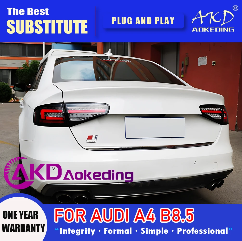 AKD Tail Lamp for Audi A4 B8.5 LED Tail Light 2013-2016 A4 Rear Fog Brake Turn Signal Automotive Accessories
AKD Tail Lamp for Audi A4 B8.5 LED Tail Light 2013-2016 A4 Rear Fog Brake Turn Signal Automotive Accessories