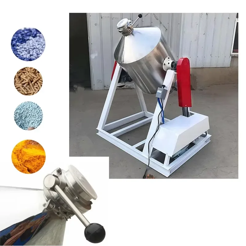 Professional Waist Drum Feed Blener Drum Mixer for Variable Dry Powder Vertical Stainless Steel Spice Mixing Machine
Professional Waist Drum Feed Blener Drum Mixer for Variable Dry Powder Vertical Stainless Steel Spice Mixing Machine