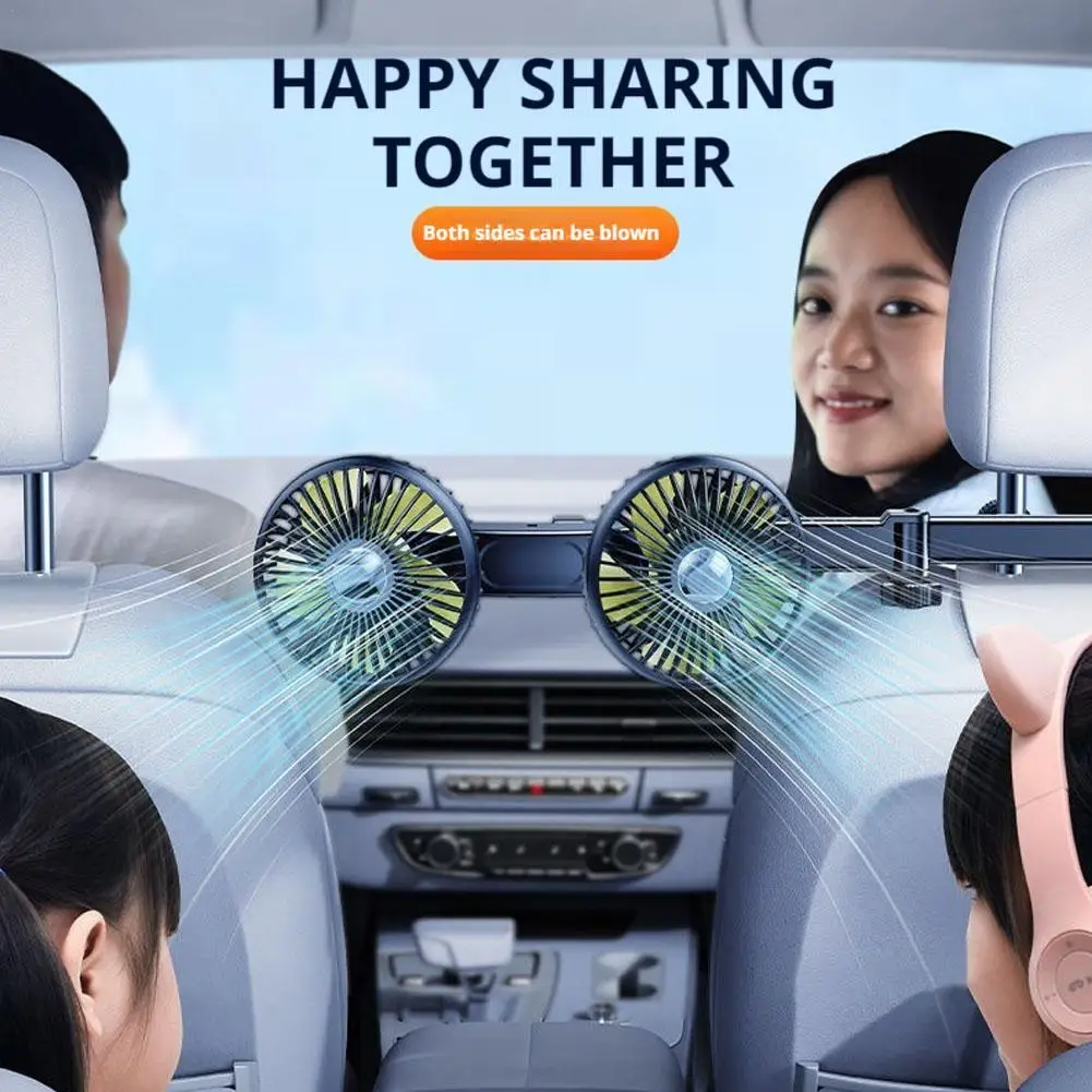 Dual Head Retractable Car Fan 12V/24V High Power Adjustable Foldable Truck Ventilator,Backseat Cooling Fan Car Interior Products
Dual Head Retractable Car Fan 12V/24V High Power Adjustable Foldable Truck Ventilator,Backseat Cooling Fan Car Interior Products