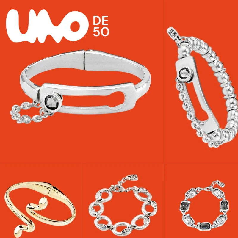 Новый браслет UNOde50 из золота 18 карат и серебра | Роскошные модные украшения, элегантность на возвышении со скидкой!
Новый браслет UNOde50 из золота 18 карат и серебра | Роскошные модные украшения, элегантность на возвышении со скидкой!