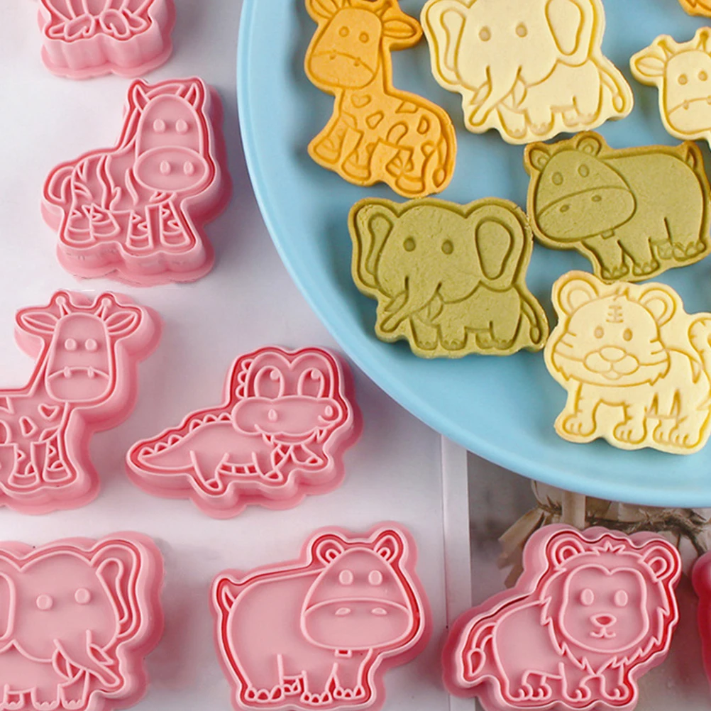 8 Pcs 3D Animal Cookie Mold Animals Shaped Baking Molds DIY Biscuit Moulds Plastics Cutter Cake
8 Pcs 3D Animal Cookie Mold Animals Shaped Baking Molds DIY Biscuit Moulds Plastics Cutter Cake