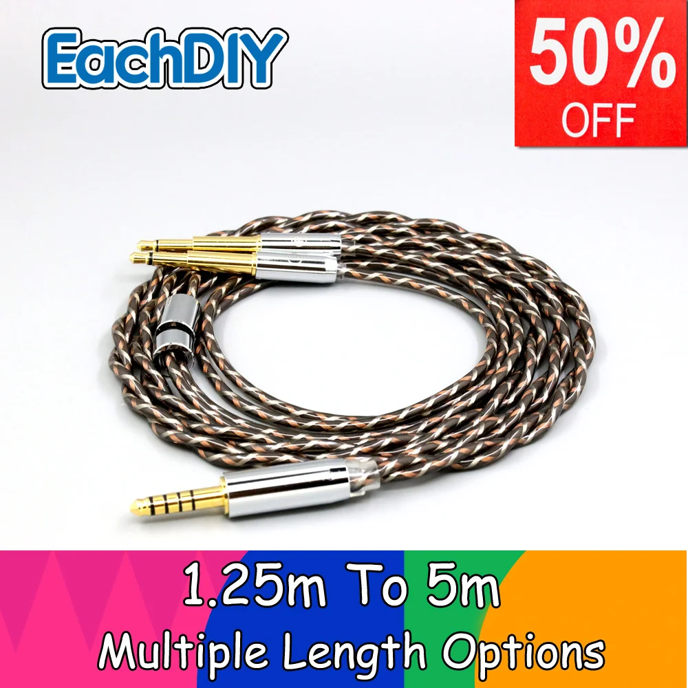 TypeX 25AWG Litz Shielding 7n OCC Earphone Cable For 109 pro Classics NEO Meze 99 NOIR Headphone LN008891
TypeX 25AWG Litz Shielding 7n OCC Earphone Cable For 109 pro Classics NEO Meze 99 NOIR Headphone LN008891