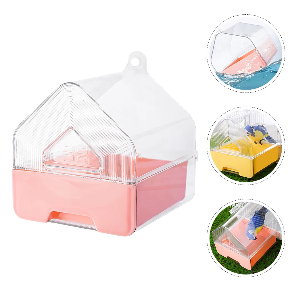2 Pcs Parrot Bath Tub Cage Bird Bathtub Cockatiel Accessories Birds Shower Water Bowl Birdcage Bathing
2 Pcs Parrot Bath Tub Cage Bird Bathtub Cockatiel Accessories Birds Shower Water Bowl Birdcage Bathing