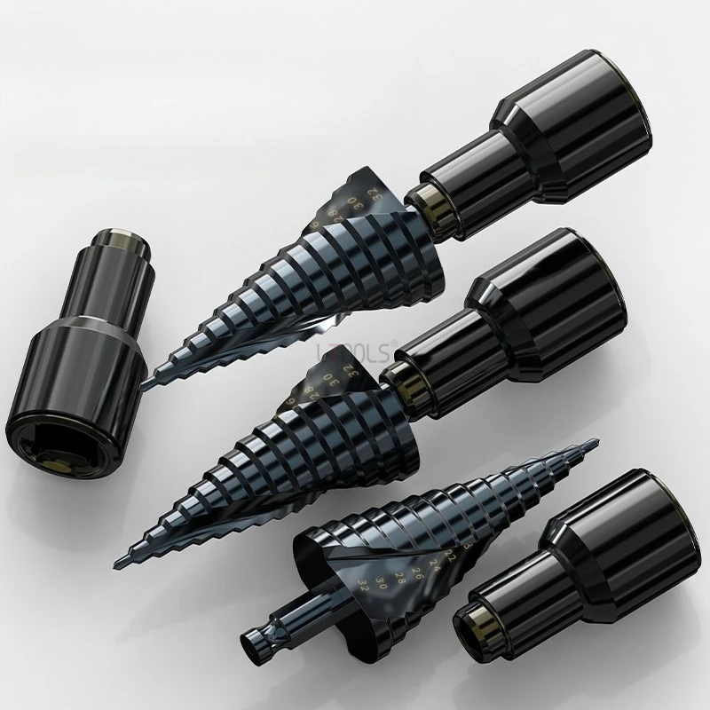 1 шт., лестничная дрель Pagoda, быстрое сверление, промышленная радиодрель, электрический гаечный ключ, универсальный инструмент, прямое спиральное сверло