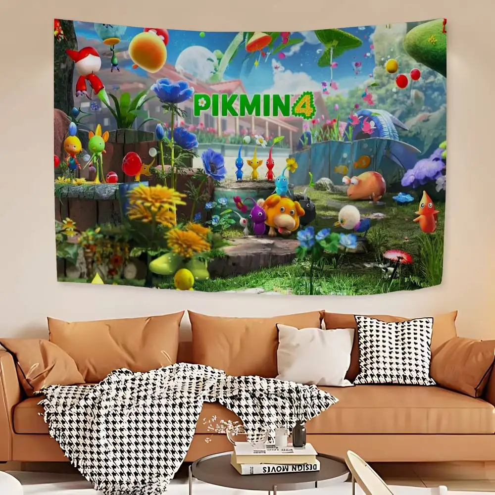 Classic Animation PIKMIN Anime Tapestry Hippie Flower Wall Carpets Dorm Decor Wall Hanging Home Decor
Classic Animation PIKMIN Anime Tapestry Hippie Flower Wall Carpets Dorm Decor Wall Hanging Home Decor