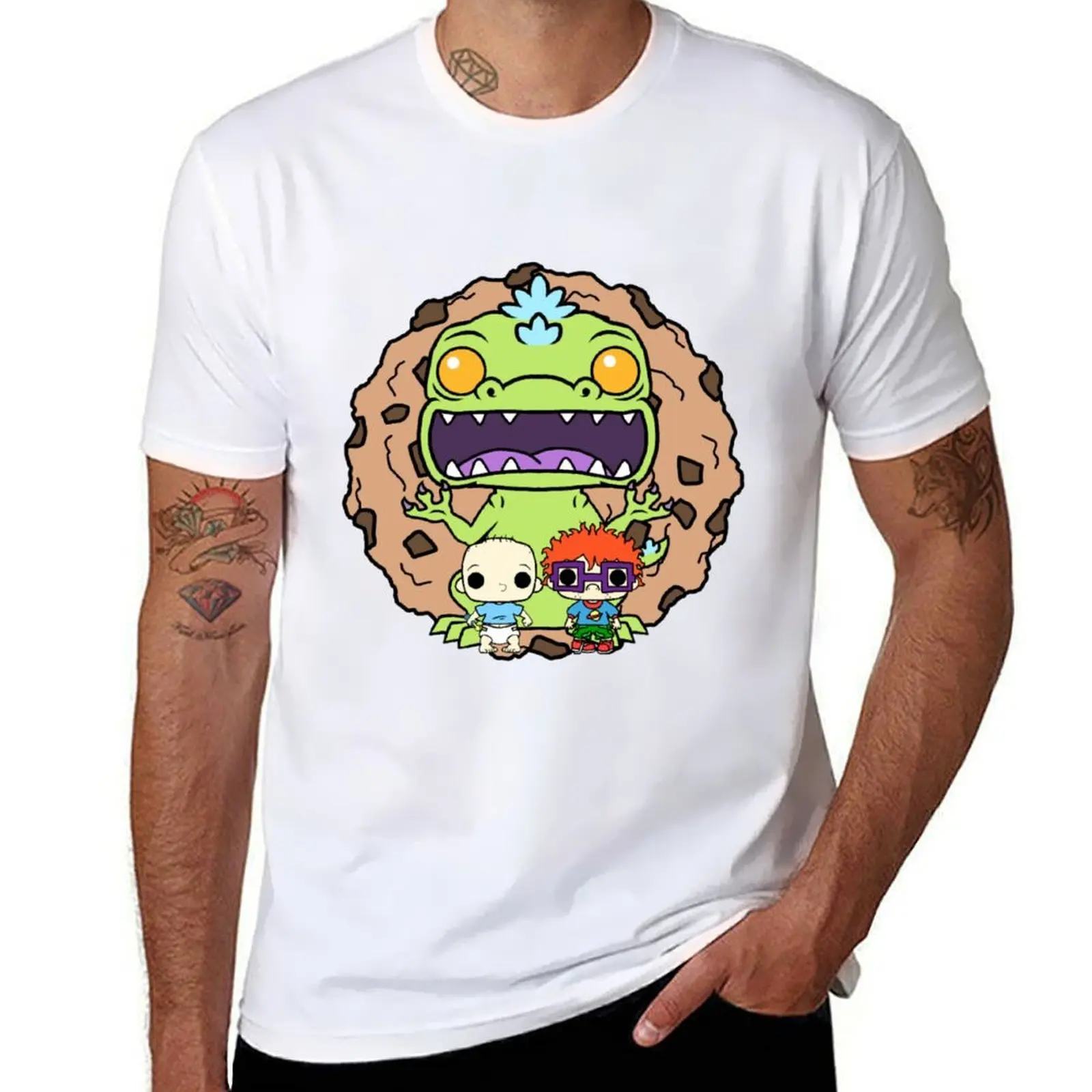 Reptar Babies T-Shirt t shirts cotton 100% man t shirts for men casual T-Shirt
Reptar Babies T-Shirt t shirts cotton 100% man t shirts for men casual T-Shirt