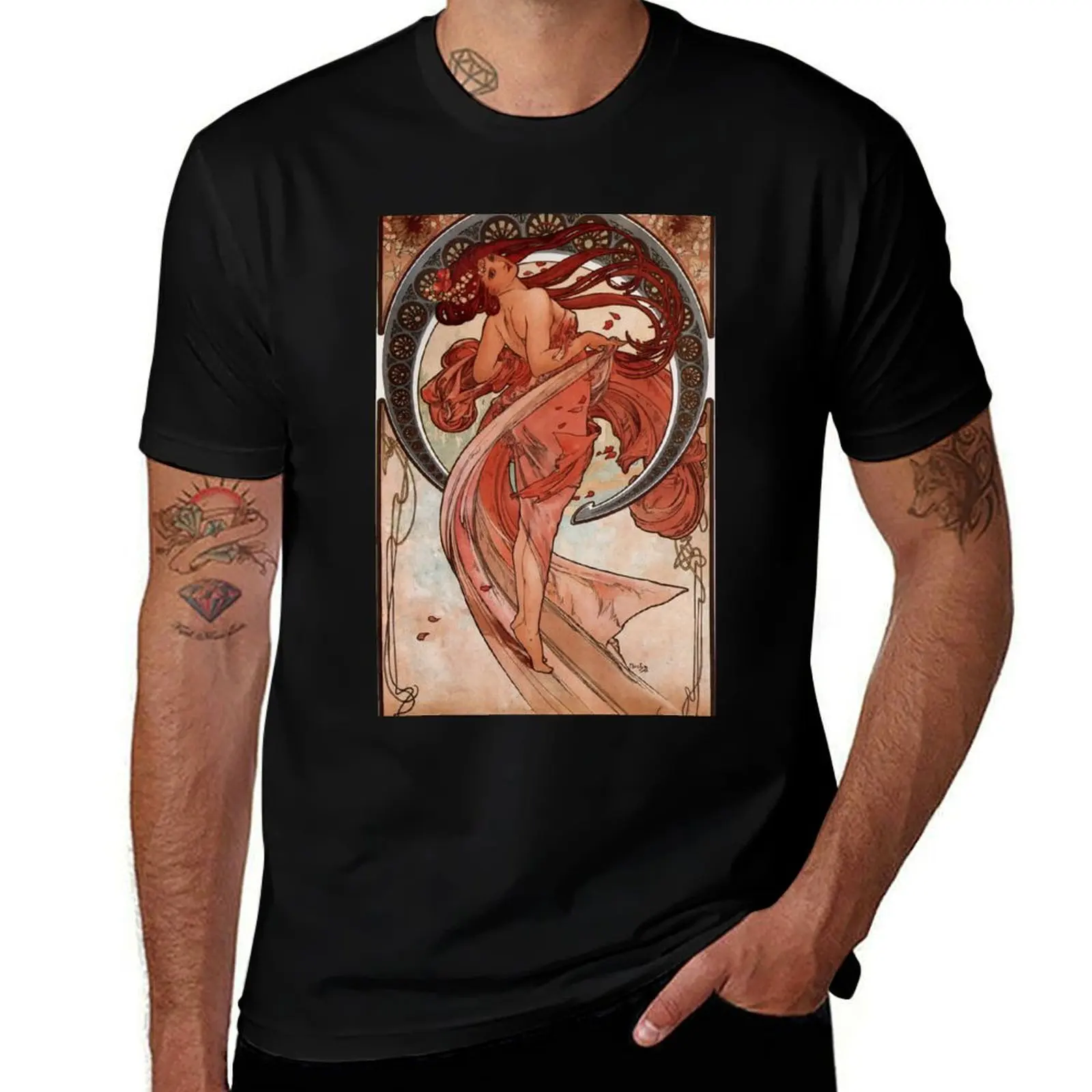 Dance,1898,Alphonse Mucha,art nouveau,litography T-Shirt Light Athletic Short Sleeve Tee Shirt
Dance,1898,Alphonse Mucha,art nouveau,litography T-Shirt Light Athletic Short Sleeve Tee Shirt