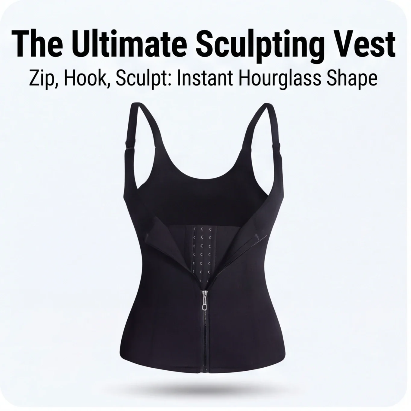 Women Waist Trainer Corset Zipper Vest Body Shaper Cincher Shapewear Slimming Belt Sports Girdle Neoprene Sauna Tank Top
Women Waist Trainer Corset Zipper Vest Body Shaper Cincher Shapewear Slimming Belt Sports Girdle Neoprene Sauna Tank Top