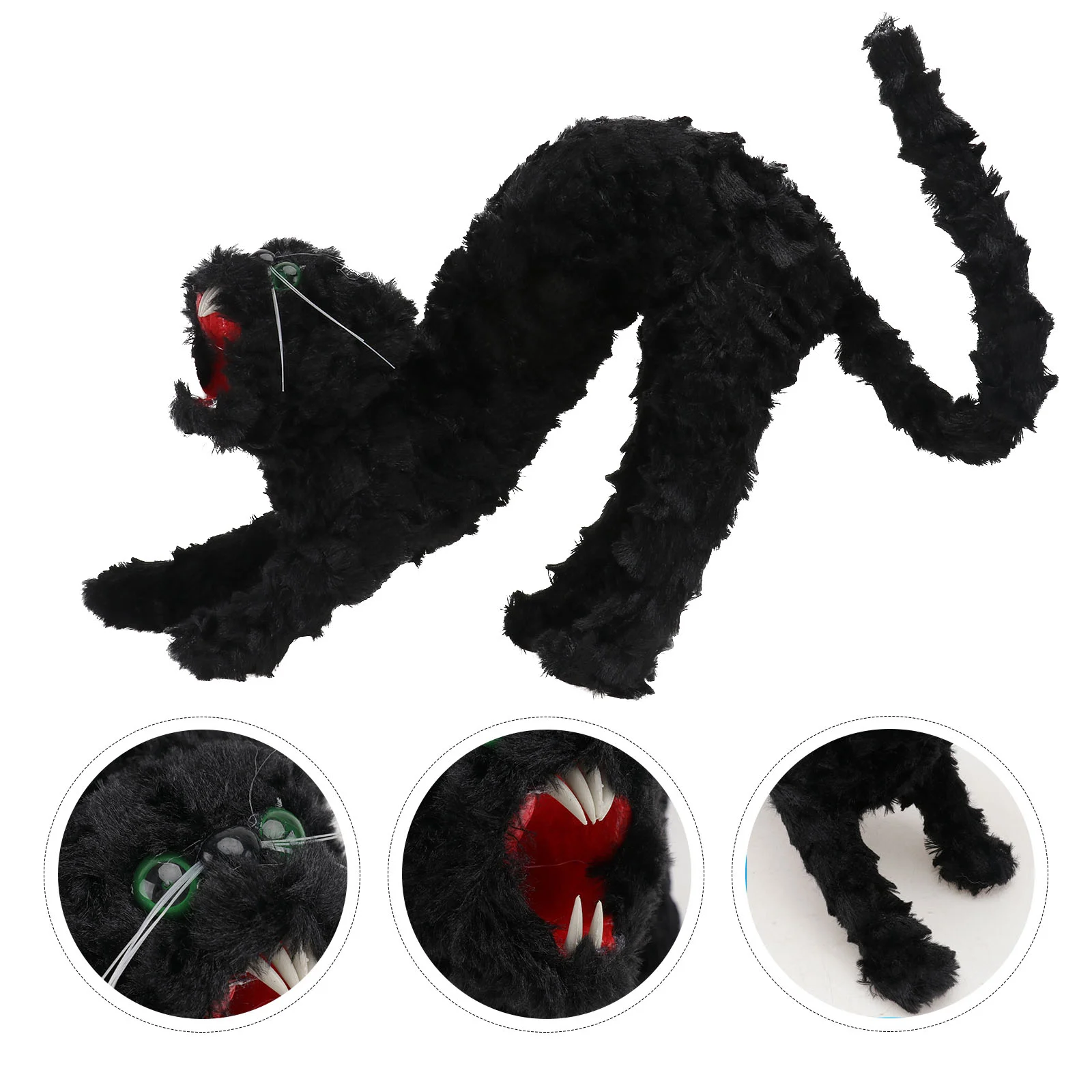 Halloween Simulation Prop Horror Cat Prop Decoration Sparkle Halloween Ornaments Black Stand Bend Cat
Halloween Simulation Prop Horror Cat Prop Decoration Sparkle Halloween Ornaments Black Stand Bend Cat