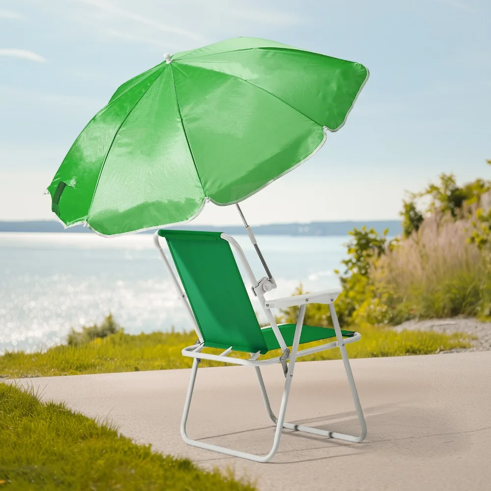 Folding Beach Chair with Umbrella for Adults, with 265lbs Capacity,Lightweight Porable Camping Chair
Folding Beach Chair with Umbrella for Adults, with 265lbs Capacity,Lightweight Porable Camping Chair