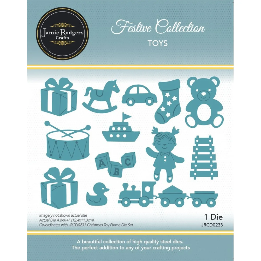 2027 New Christmas Toys Die Set Metal Cutting Dies Scrapbooking DIY Album Paper Card Embossing Craft Supplies Decor Cut Molds
2027 New Christmas Toys Die Set Metal Cutting Dies Scrapbooking DIY Album Paper Card Embossing Craft Supplies Decor Cut Molds