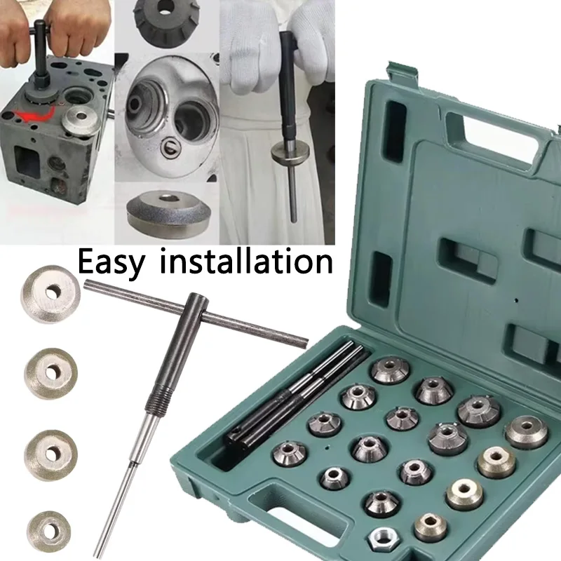 Super Material Valve Seat Reamer Motorcycle Repair Tool Valve Tool Kit Valve Reamer Suitable for Honda Suzuki
Super Material Valve Seat Reamer Motorcycle Repair Tool Valve Tool Kit Valve Reamer Suitable for Honda Suzuki