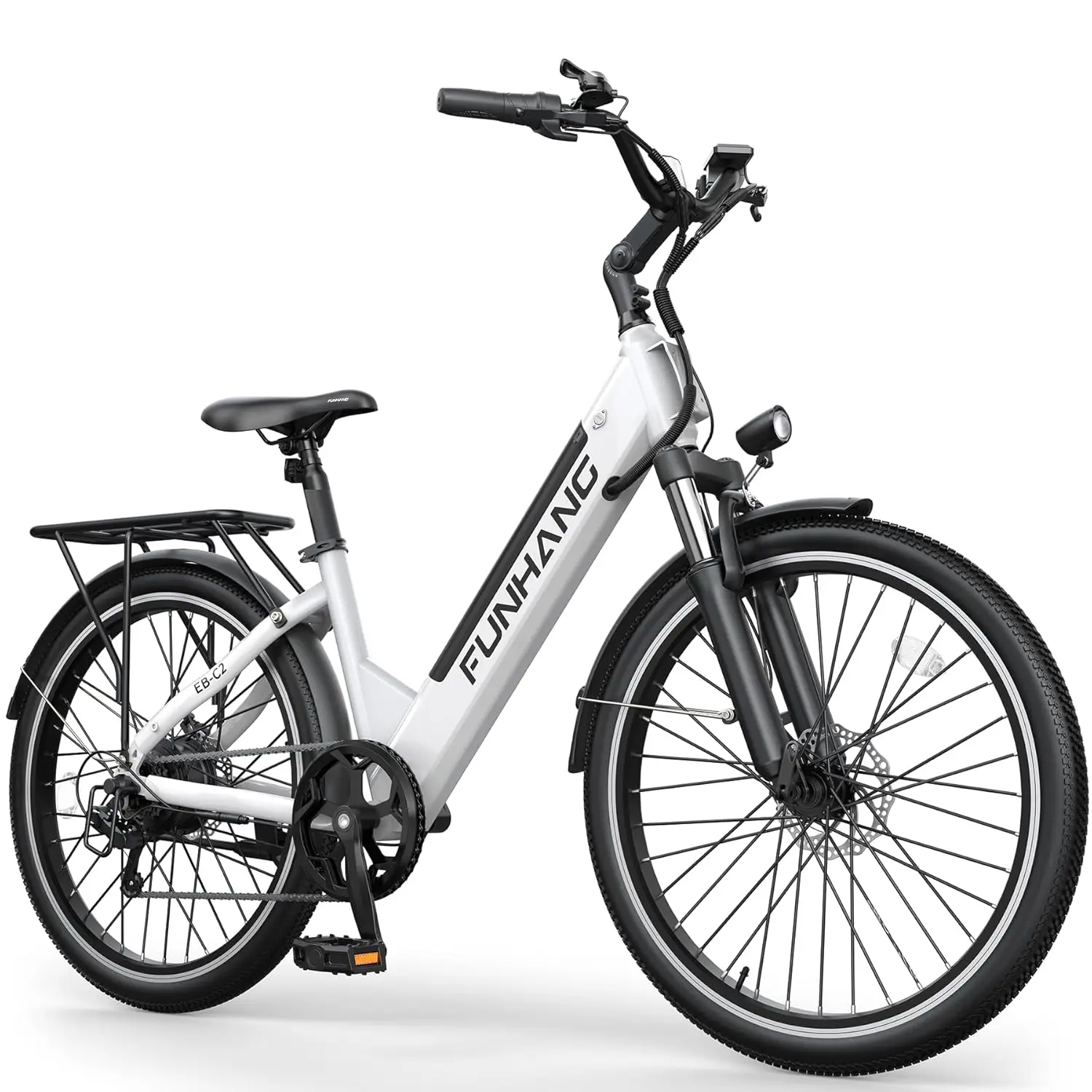 Adult Electric Bike 1000W 48V 26" Step Thru E-Bike 20MPH 40-50 Miles 7-Speed UL Certified Commuter, Customized
Adult Electric Bike 1000W 48V 26" Step Thru E-Bike 20MPH 40-50 Miles 7-Speed UL Certified Commuter, Customized