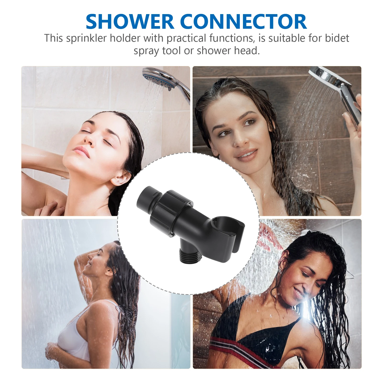 Shower Head Holder ABS Wall Mount Bidet Sprayer Bracket Bathroom Supplies Plastic Long Lasting Non Deform Easy Install Shower
Shower Head Holder ABS Wall Mount Bidet Sprayer Bracket Bathroom Supplies Plastic Long Lasting Non Deform Easy Install Shower