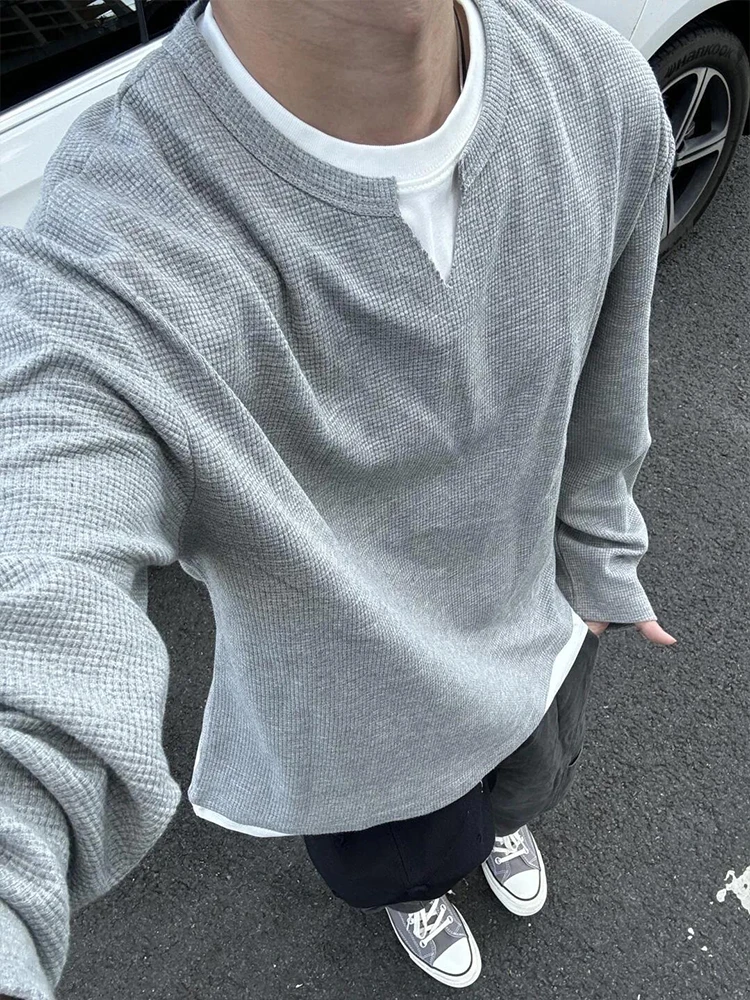 Cleanfit Fce Lined Long Sve V Ne Men's Hoodie Spring Autumn Inner Wear American Sle Base irt Casual Loose Fit
Cleanfit Fce Lined Long Sve V Ne Men's Hoodie Spring Autumn Inner Wear American Sle Base irt Casual Loose Fit