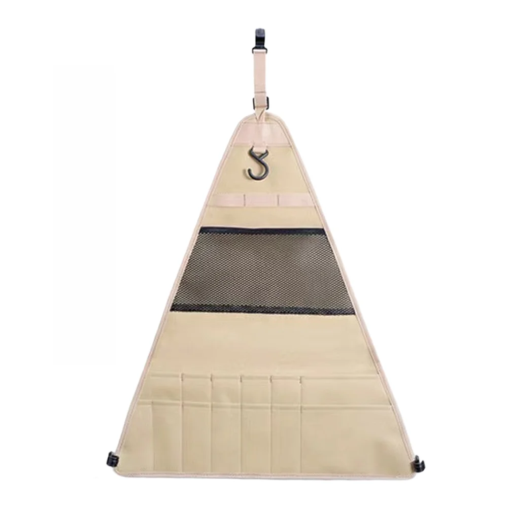 Camping Picnic Cooking Tableware Storage Bag with Multi Pocket Hanging Design Outdoor Nylon Mesh Foldable 59x50cm Beige
Camping Picnic Cooking Tableware Storage Bag with Multi Pocket Hanging Design Outdoor Nylon Mesh Foldable 59x50cm Beige