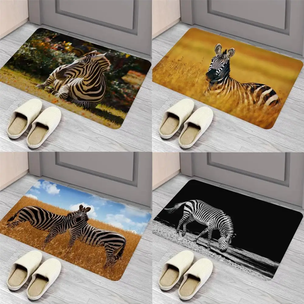Zebra Floor Mat Entrance Door Mat Nordic Style Home Doormat Bathroom-Toilet Mats Bedroom Hotel Decor Mat
Zebra Floor Mat Entrance Door Mat Nordic Style Home Doormat Bathroom-Toilet Mats Bedroom Hotel Decor Mat