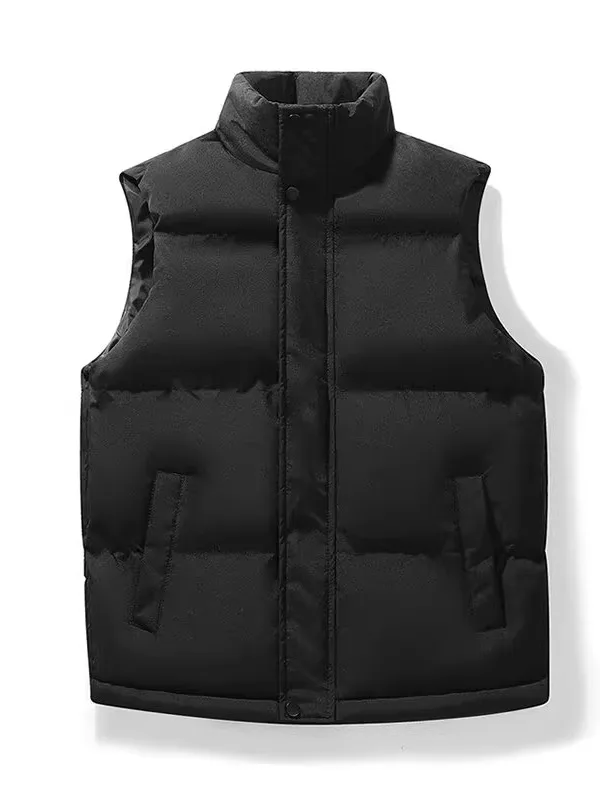 Новая мужская пуховая жилетка 2025 года: теплая, повседневная, с воротником-стойкой, осенне-зимняя, модная, однотонная, спортивная, для отдыха, утолщенная, из полиэстера.
Новая мужская пуховая жилетка 2025 года: теплая, повседневная, с воротником-стойкой, осенне-зимняя, модная, однотонная, спортивная, для отдыха, утолщенная, из полиэстера.