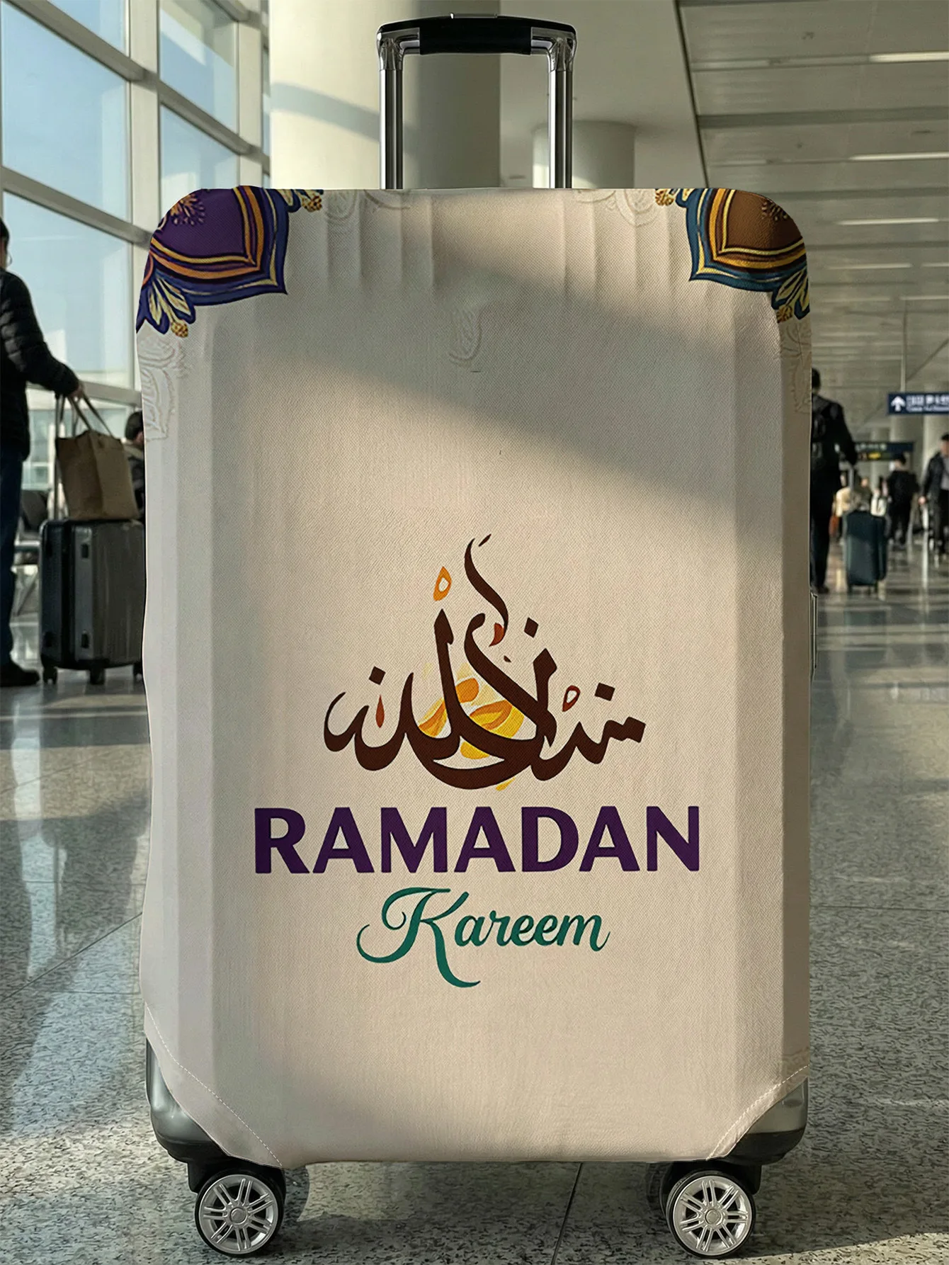 Чехол для багажа с арабской каллиграфией «Рамадан Карим», подходит для чемоданов 18-32 дюймов, чехол-накладка на ручку чемодана, дорожные аксессуары
Чехол для багажа с арабской каллиграфией «Рамадан Карим», подходит для чемоданов 18-32 дюймов, чехол-накладка на ручку чемодана, дорожные аксессуары