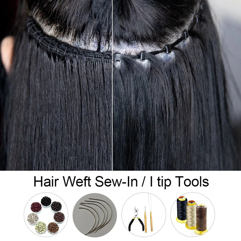 MRSHAIR Miro Link Hair Kits For Hair Weft/Bundles Sewin I Tip Micro Beads With 6Pcs C Shape Needles Pliers Hairstylist Kits Tool
MRSHAIR Miro Link Hair Kits For Hair Weft/Bundles Sewin I Tip Micro Beads With 6Pcs C Shape Needles Pliers Hairstylist Kits Tool