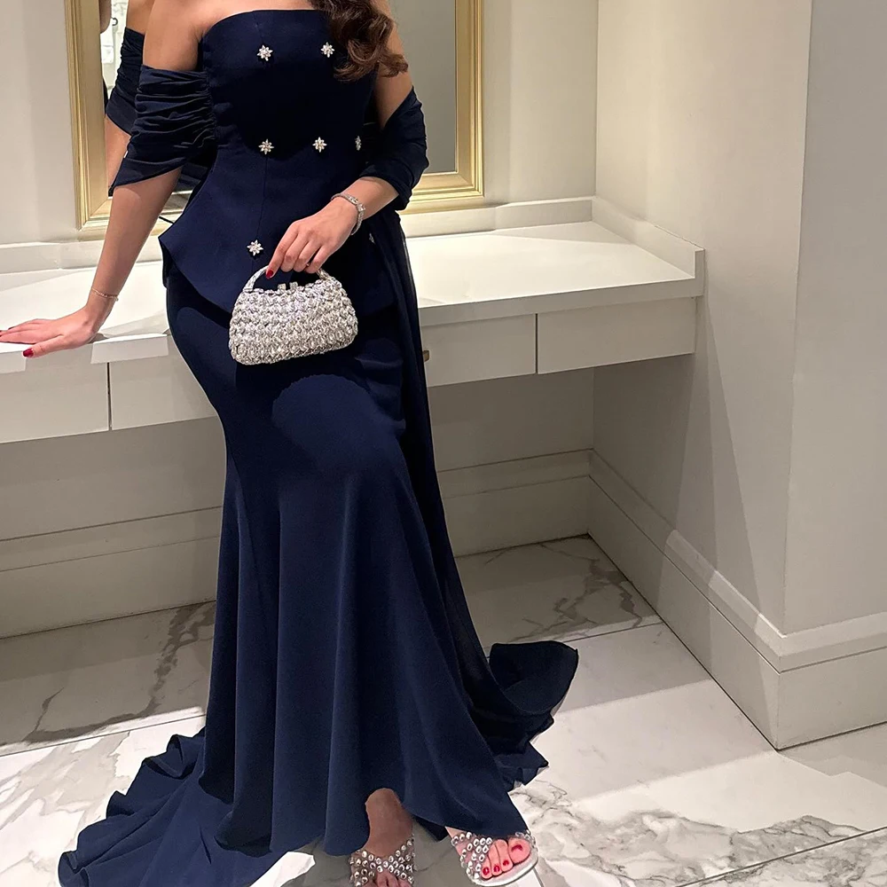 Индивидуальные вечерние платья русалки длиной до пола, без бретелек, без рукавов, платье для выпускного вечера Fsahion, простое драпированное вечернее платье с кристаллами
Индивидуальные вечерние платья русалки длиной до пола, без бретелек, без рукавов, платье для выпускного вечера Fsahion, простое драпированное вечернее платье с кристаллами