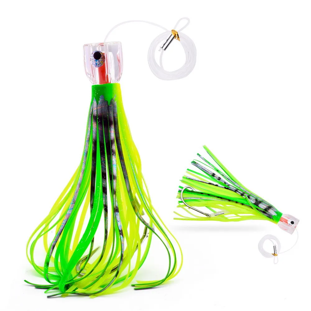 New Hot 96g Trolling Lures Acrylic Octopus Squid Soft Baits Resin Lifelike Water Holes Saltwater Tuna Marlin Sailfish Tackles
New Hot 96g Trolling Lures Acrylic Octopus Squid Soft Baits Resin Lifelike Water Holes Saltwater Tuna Marlin Sailfish Tackles