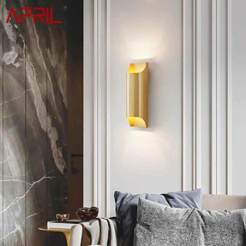 APRIL Contemporary Interior Sconce Lamp Simplicity Creative Brass Wall LED Mount for Home Living Room Bedroom Bedside
APRIL Contemporary Interior Sconce Lamp Simplicity Creative Brass Wall LED Mount for Home Living Room Bedroom Bedside