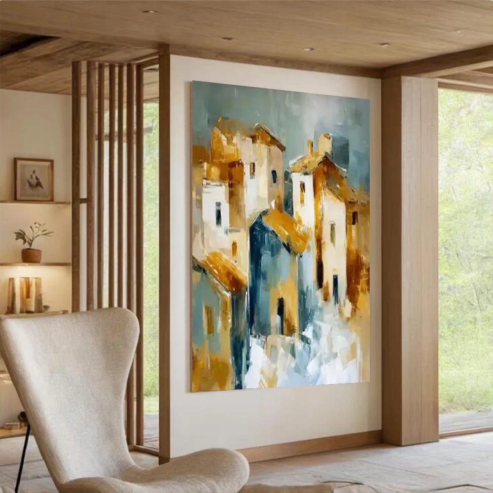 100% Handmade Abstract Oil Painting Nordic Mediterranean dwelling Wall Art Picture For Home Living Room Decor Image Gift Artwor
100% Handmade Abstract Oil Painting Nordic Mediterranean dwelling Wall Art Picture For Home Living Room Decor Image Gift Artwor