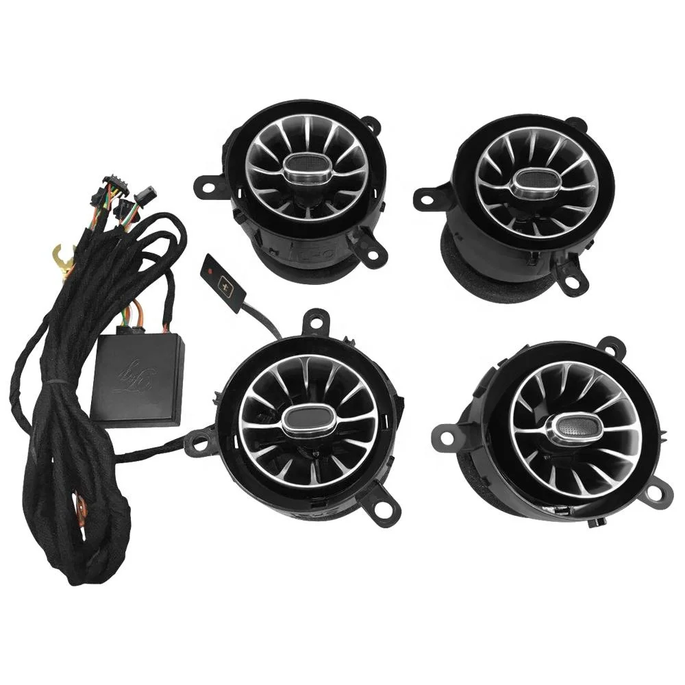 Air Vent LED Atmosphere Lights 32 Colors Ambient Light Turbine Outlets Lamp Air Conditioner Covers for Wrangler JL 2018-2022
Air Vent LED Atmosphere Lights 32 Colors Ambient Light Turbine Outlets Lamp Air Conditioner Covers for Wrangler JL 2018-2022