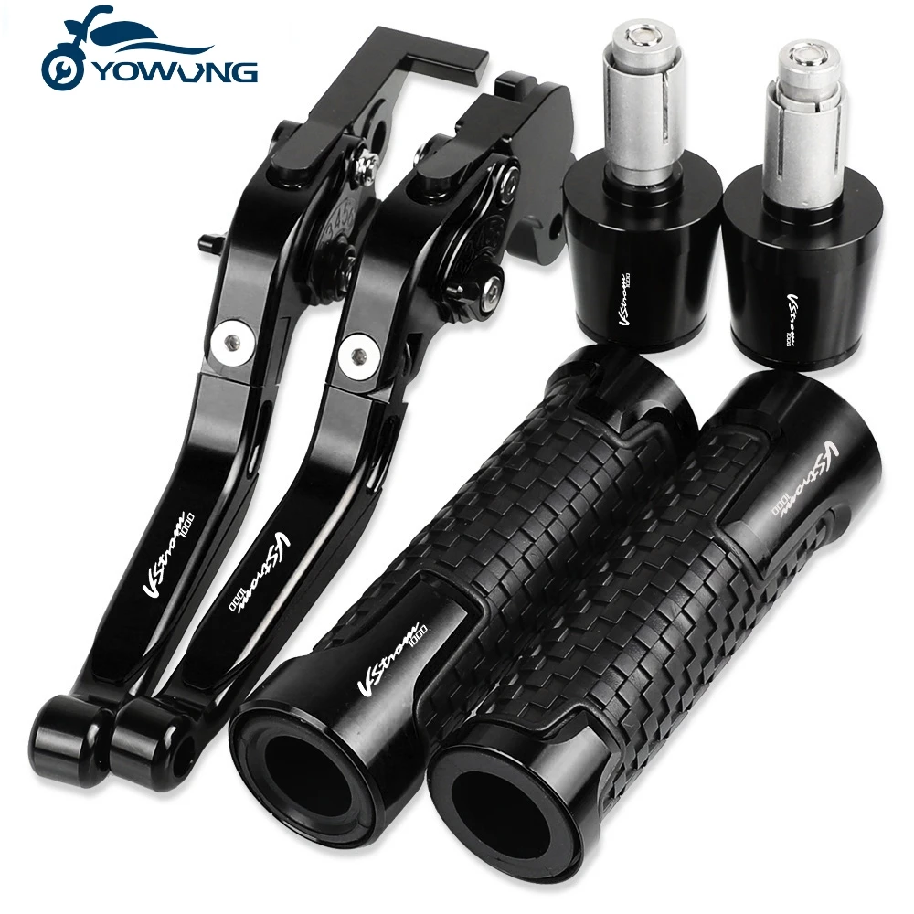 V-STROM 1000 Motorcycle Aluminum Adjustable Brake Clutch Levers Handlebar Hand Grips ends For SUZUKI V-STROM 1000 GTA 2018 2019
V-STROM 1000 Motorcycle Aluminum Adjustable Brake Clutch Levers Handlebar Hand Grips ends For SUZUKI V-STROM 1000 GTA 2018 2019
