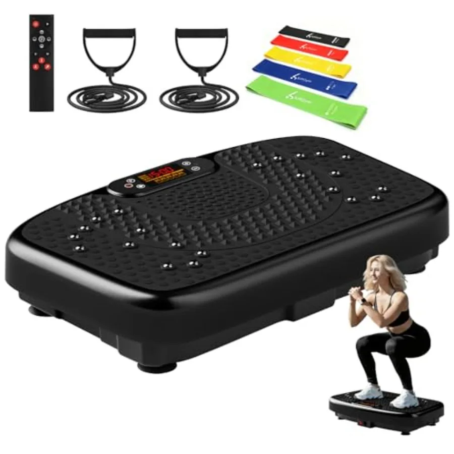 Plate Exercise Machine for Lymphatic Drainage 450 Lbs Ccity Whole Body Workout Waver with Fitness Resistance Bands Bl
Plate Exercise Machine for Lymphatic Drainage 450 Lbs Ccity Whole Body Workout Waver with Fitness Resistance Bands Bl