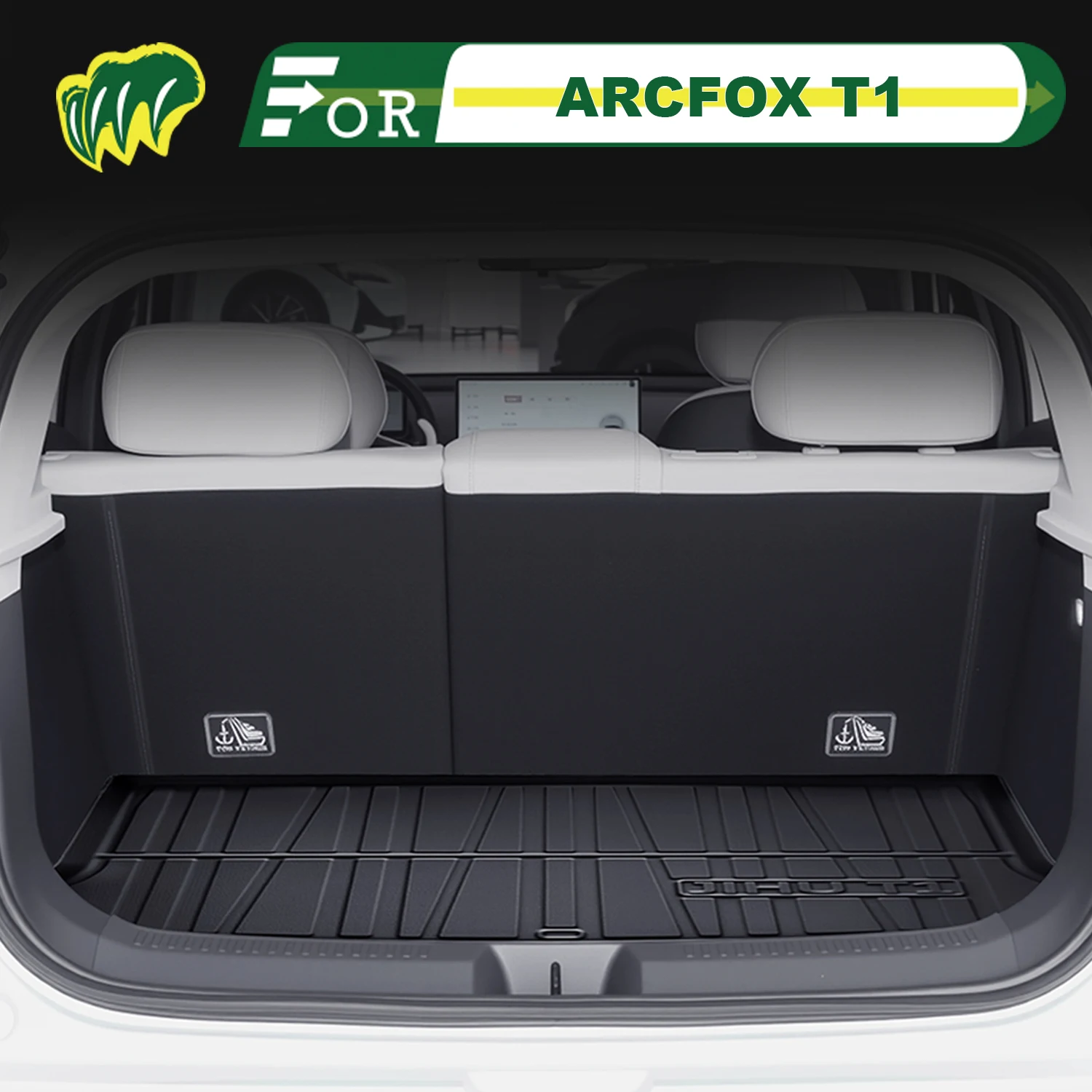 For ARCFOX T1 2025 TPE Custom Fit Car Trunk Mat All Season Cargo Mat 3D Shaped Rear Trunk Liner Rear Trunk Protection Mat
For ARCFOX T1 2025 TPE Custom Fit Car Trunk Mat All Season Cargo Mat 3D Shaped Rear Trunk Liner Rear Trunk Protection Mat