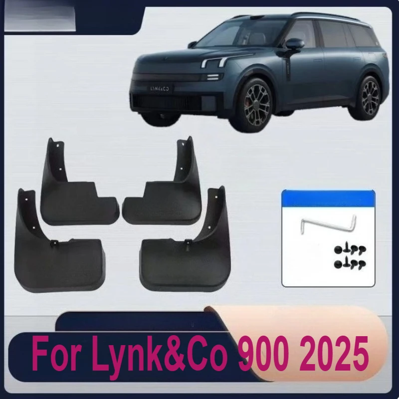 For Lynk&Co 900 2025 Mud Flaps Splash Guard MudFlaps Front Rear Fender Protector Car Accessories
For Lynk&Co 900 2025 Mud Flaps Splash Guard MudFlaps Front Rear Fender Protector Car Accessories