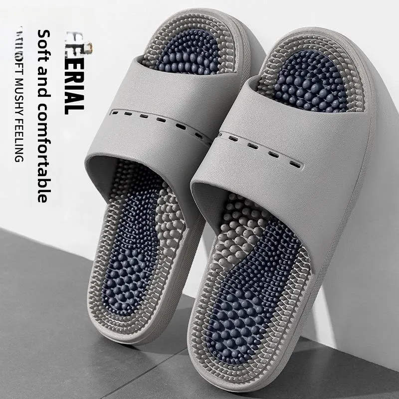 2024 New Men's Massage Slippers Indoor Home Anti-Slip Bathroom Bathing Sandals Luxury Hair EVA Comfortable Casual Slippers
2024 New Men's Massage Slippers Indoor Home Anti-Slip Bathroom Bathing Sandals Luxury Hair EVA Comfortable Casual Slippers